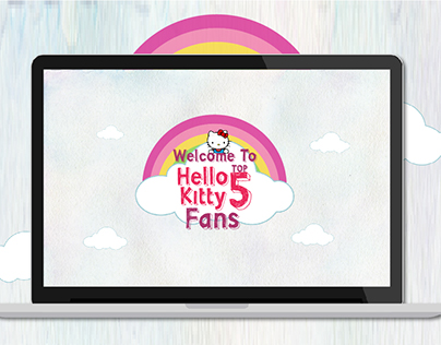 Web Design - Hello Kitty Top 5 Fans