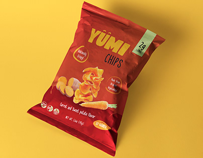 Potato Chip bag Packaging Design