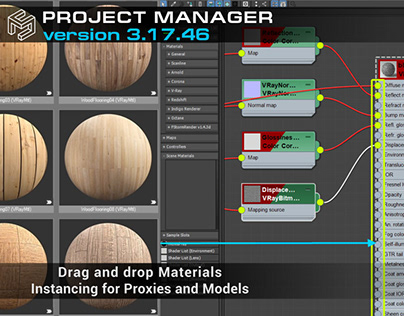 Project Manager v.3.17.46. Materials, Textures&Bitmaps