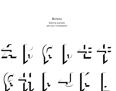 Azteca Typeface