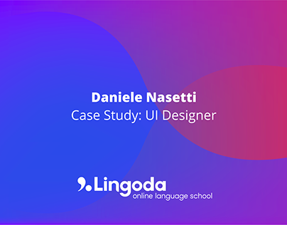 Lingoda redesign and Analyse UX