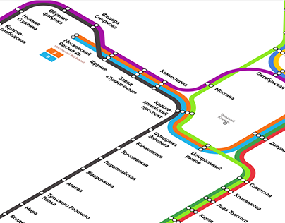 Tula tram map