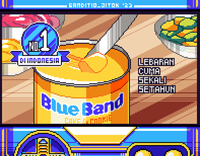 Sanditio x Blue Band - Bikin Kue Lebaran Pake Blue Band