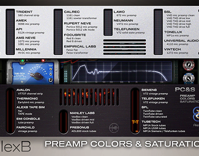 AlexB - Preamp Colors and Saturation