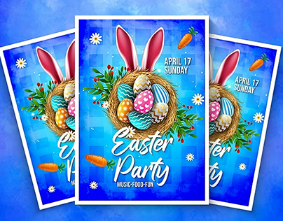 Easter Party Poster