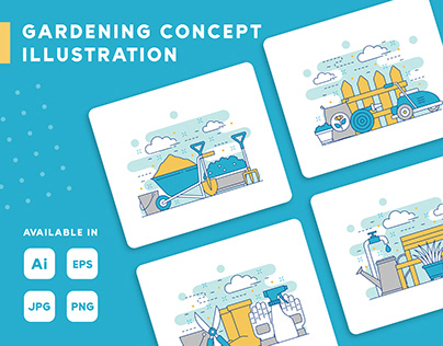 Gardening Concept Illustration