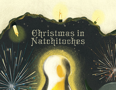 Natchitoches Christmas Festival Poster Design