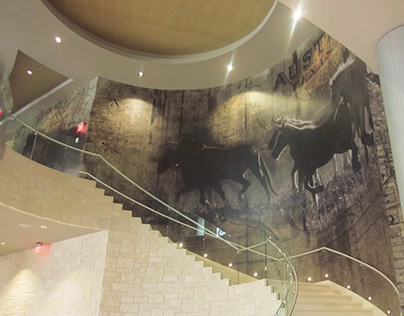 Austin Archer Hotel Interior Wall Covering Design