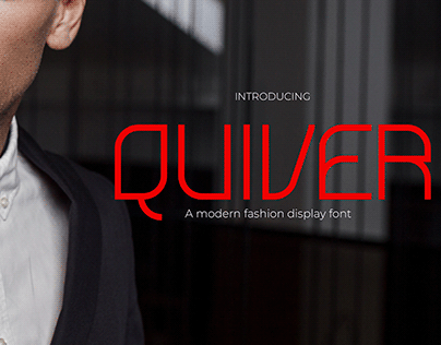 Quiver – Modern Futuristic Fashion Font