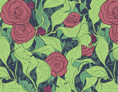 Rose Bush Pattern