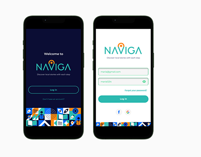 App UI - Reading app | Naviga