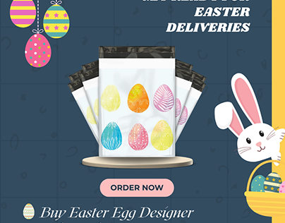 Easter deliveries: Buy Easter Egg Poly Mailers