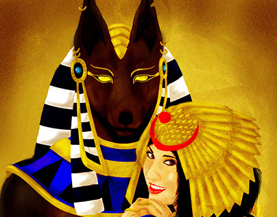 Cleopatra & Anubis