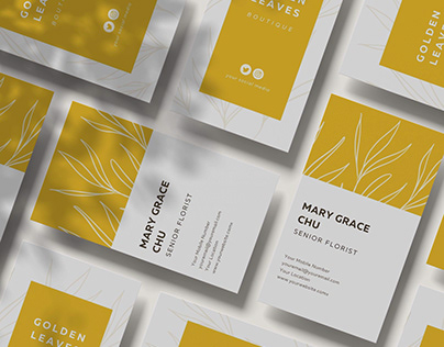 Bright and Classy Business Card
