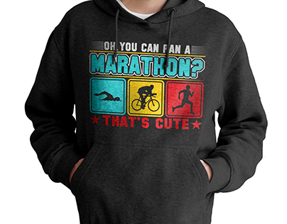 Oh you can ran a marathon? t-shirt design