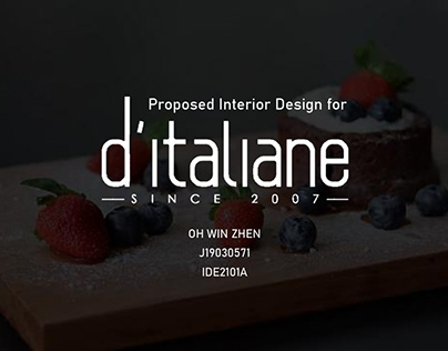Proposed Interior Design for d'italiane