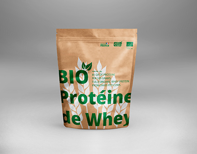 Whey protein package design
