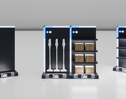 Retail Display Stand Concepts for Fakir-Braun-DeLonghi