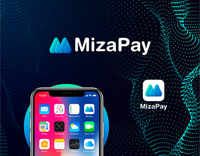 miza pay brand logo design