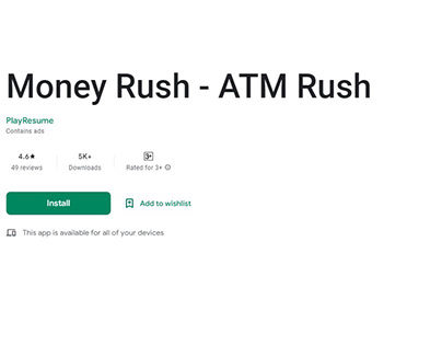 Money Rush - F2P Hypercasual Game by PlayResume Games