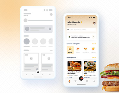 Online Food App UI