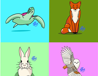 Ilustración de animales