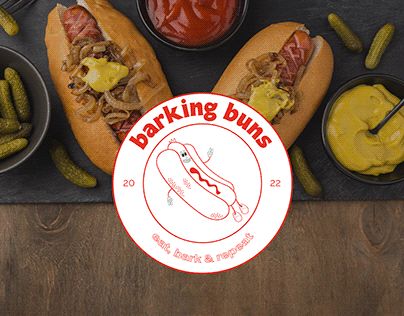 barking buns | branding