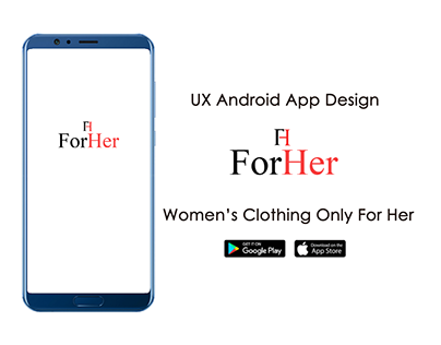 ForHer(Women's clothing App)-UX case Study