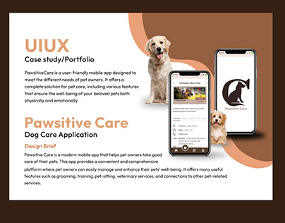 UI/UX Pawsitive Care App