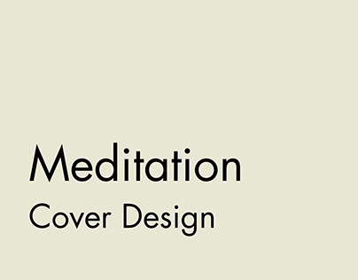 Meditation | Cover Design