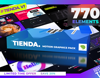 770+ Graphics Pack for After Effects and Premiere Pro