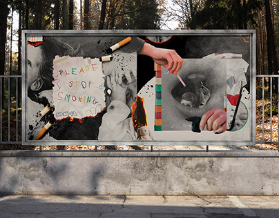 Anti-Smoking Campaign - Cause Collage