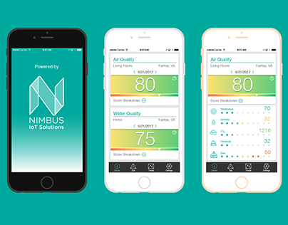 IoT Air Quality Monitoring App