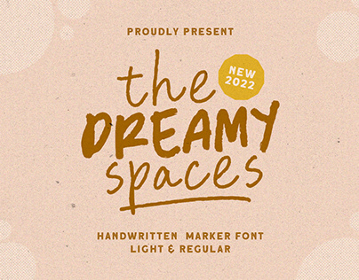 Dreamy Spaces - Handwritten Font