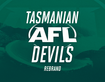 AFL Tasmanian Devils Brand Identity