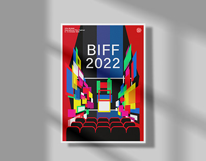 Project thumbnail - 27회 부산 국제 영화제 포스터 ; 27th BIFF poster design