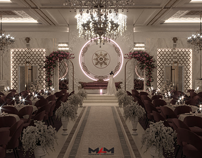 wedding hall design / Iraq