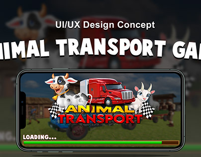 ANIMAL TRANSPORT GAME UI/UX