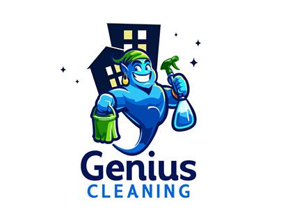 Imagotipo, Logotipo Genius Cleaning