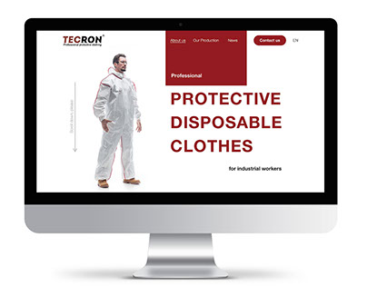 UI/UX for Professional Protective Clothes production
