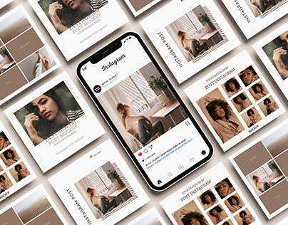 Instagram Stories and Post Mockup