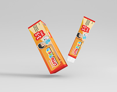Toothpaste Packet Design