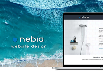 Nebia UK Website Design | Graphic Design