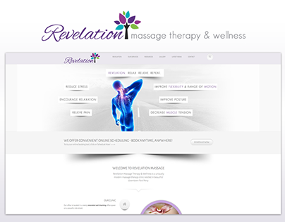 Revelation Massage Therapy Website