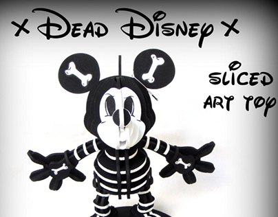DEAD Disney Sliced Art Toy