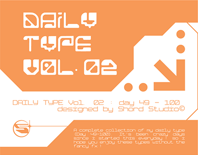 Daily Type Vol. 02 (Day 49-100)