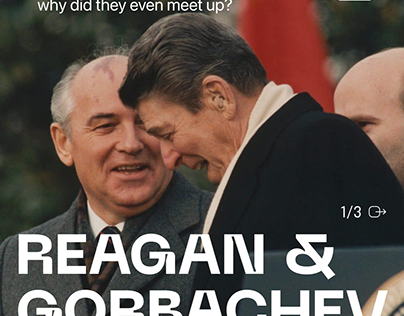 Reagan and Gorbachev: history post (storytelling)