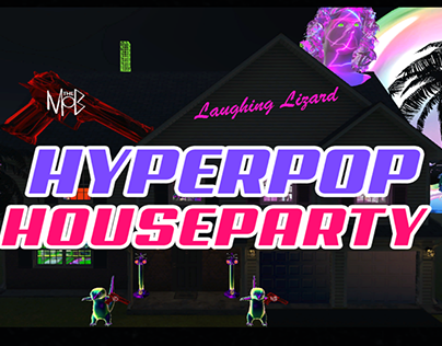 Hyperpop Music Themed DJ World, Hyperpop Houseparty