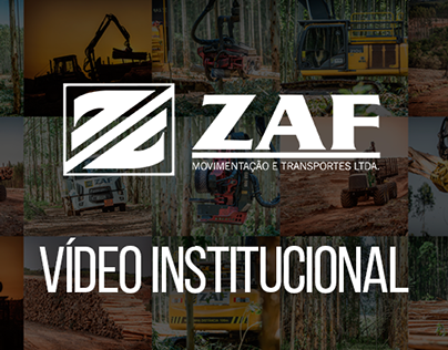 Vídeo Institucional - ZAF Movimentação e Transportes