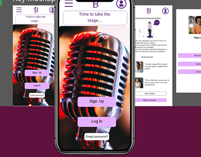 A mobile course app for public speaking